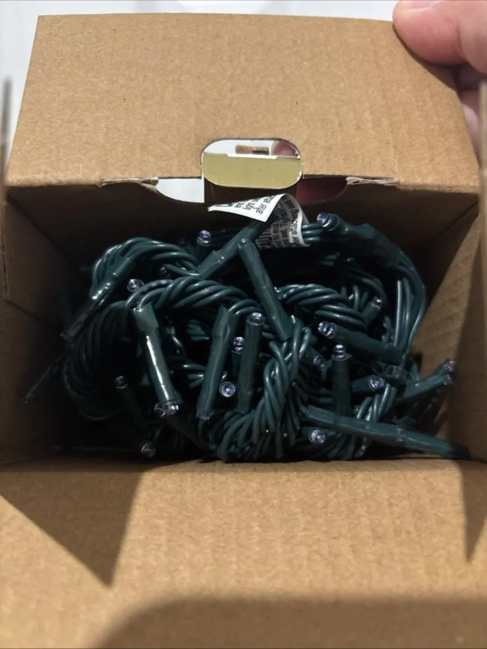 New Wondershop LED Micro Holiday String Lights BLUE  8’3” 100 Lights NIB